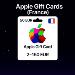Apple Gift Cards (Франция) 2–150 EUR | Коды пополнения