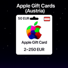Apple Gift Cards (Австрия) 2–250 EUR | Коды пополнения
