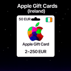 Apple Gift Cards (Ирландия) 2–250 EUR | Коды пополнения