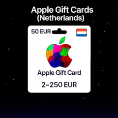 Apple Gift Cards (Нидерланды) 2–250 EUR | Коды