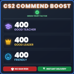 САМЫЙ ДЕШЕВЫЙ! (400/400/400) - CS2 БУСТ ПОХВАЛ - 7/24
