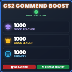 САМЫЙ ДЕШЕВЫЙ! (1000/1000/1000) - CS2 БУСТ ПОХВАЛ -7/24