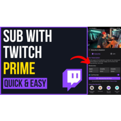 🟢 🟢 🟢  TWITCH Prime Subs VHQ 1-2.5$ Returns 🟢 🟢 🟢