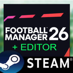 Football Manager 26 + Editor・STEAM・PC