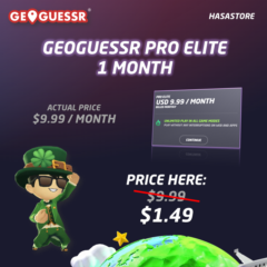 ✅GeoGuessr Pro Elite | Подписка на 1 месяц ⭐⭐⭐