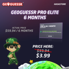 ✅GeoGuessr Pro Elite | Подписка на 6 месяца ⭐⭐⭐