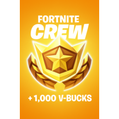 FORTNITE | CREW 1 МЕСЯЦ БОЕВОЙ ПРОПУСК+1000 V-BUCKS