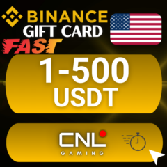 АВТО | Подарочная карта Binance USDT на 1–500 $ | Самая