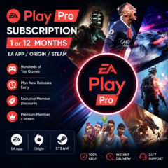 EA PLAY PRO ПОДПИСКА НА 1-12 МЕСЯЦ EA APP/ORIGIN/STEAM