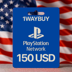 США PlayStation Netwoк 150 USD Подарочная карта код пин
