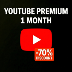 YOUTUBE PREMIUM 1 МЕСЯЦА ГЛОБАЛЬНАЯ ЧАСТНАЯ