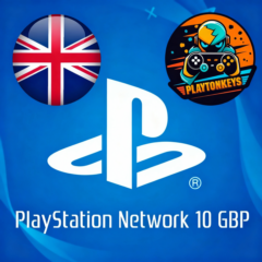PSN Карта пополнения 10 GBP (Фунтов) Великобритания