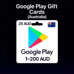 Google Play Gift Cards (Австралия) 1–200 AUD | Коды