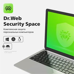 Dr.Web: 4 ПК: продление* на 1 год