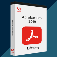 Ключ ADOBE ACROBAT PRO DC 2019 (бессрочный / 1 ПК)