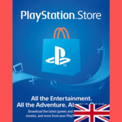 PLAYSTATION ПСН UK 100 GBP Код ВЕЛИКОБРИТАНИЯ АВТО