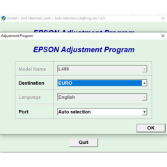 Epson L486 Adjustment Program