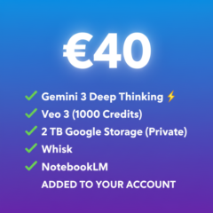 ⚡6 Months Google Gemini 3 AI Pro + 2TB Cloud + Veo 3