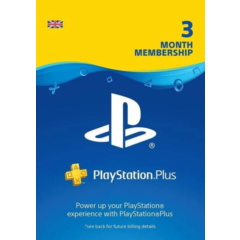 PlayStation Plus Essential (UK) - 3 месяцев Мгновенно