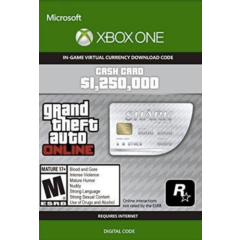24/7 АВТО | GTA ONLINE White Shark Cash Card [Xbox]
