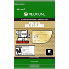 24/7 АВТО | GTA ONLINE Whale Shark Cash Card [Xbox]