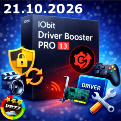 🔑 IObit Driver Booster 13 Pro | Лицензия до 21.10.2026 глобал