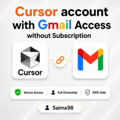 Учетная запись Cursor с личным доступом к почте / Полный доступ к Gmail / Без подписк