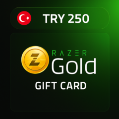 Карта Razer Gold 250 TRY Турция