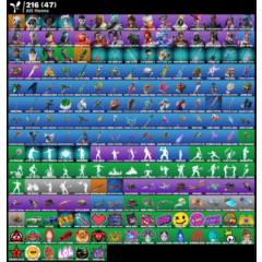 FN | 34 скина (10 платных) | Полный доступ