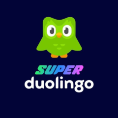 Ссылка на активацию подписки Duolingo Super (12 месяцев) — автоматическая доставка