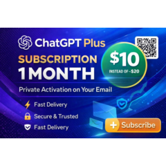 ChatGPT Plus | Подписка 1 месяц | Активация email