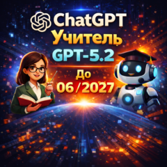 ChatGPT 5.2 Team-Plus 1M / Бизнес Teacher Admin