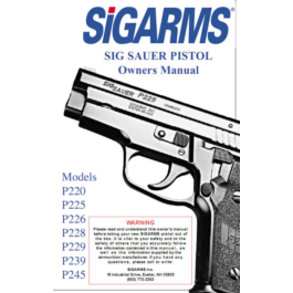 Sig Sauer pistol Complete Guide