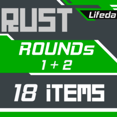 РАСТ ПРЕДМЕТЫ【КИК ДРОПЫ】Раунд 1+2 | 18 СКИНОВ + ПОДАРОК