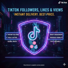 TikTok Services | Followers • Likes • Views • Reposts •