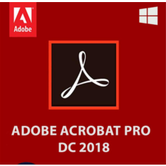 Adobe Acrobat Pro 2018 Windows 1 устройство пожизненно