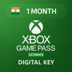 Xbox Game Pass Ultimate – 1 месяц ИНДИЯ | КЛЮЧ