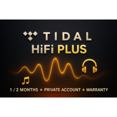 🎧🎵TIDAL HiFi PLUS СЧЕТ★⏳🎵 1МЕСЯЦА ★ГАРАНТИЯ💥 💯