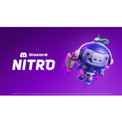 DISCORD NITRO 1/3/12 MONTHS 2 BOOST + BASIC FAST