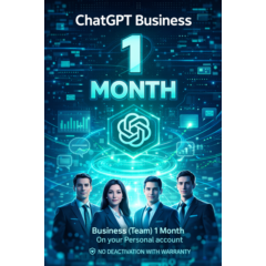 ChatGPT 1 месяц | Командный бизнес - полный аккаунт на