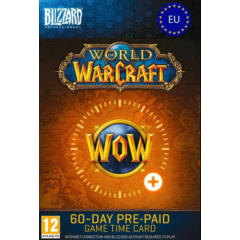 ⌛ Таймкарта World of Warcraft 60 дней - RU/EU