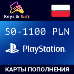 🎮Playstation Network (PSN) 50 - 1100 PLN 🔥(Польша)