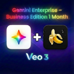 Gemini AI Enterprise 1 месяц | Nano Banana Pro Veo 3