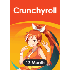 Crunchyroll Premium Mega Fan – ✴️ Подписка на 12 месяце