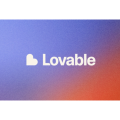 Lovable 300 (AI) кредитов напрямую на ваш аккаунт