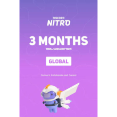 Discord Nitro 3 Month Trial Global