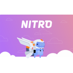Discord Nitro на 1 месяц с 2 бонусами