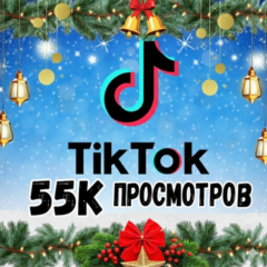 55 000 просмотров видео в TikTok
