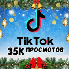 35 000 просмотров видео в TikTok