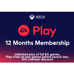 EA Play | Подписка на 12 месяцев | Xbox  Глобальный key